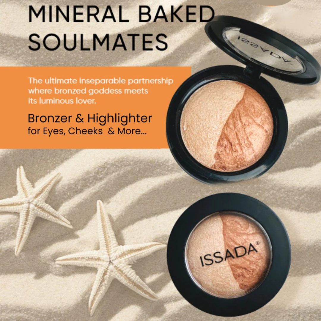 Mineral baked Bronzer & Highlighter - Soulmates